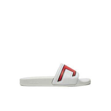 Slapi barbati  model Sa-Mayemi D Y03188 P - alb/rosu - piele ecologica