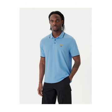 Tricou barbati -  bumbac - albastruqwfwqfwq - Albastru