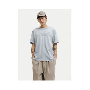 Tricou Barbati  Bumbac organic - Albastru