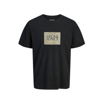Tricou Barbati -  Bumbac organic - Negru - Model clasic
