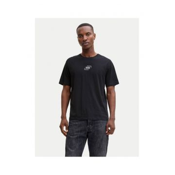 Tricou barbati  bumbac organic - negru