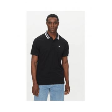 Tricou barbati -  negru - 100% bumbac -