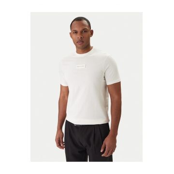 Tricou  pentru barbati - slim fit - ecru - Ecru