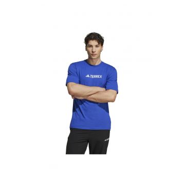 Tricou sport barbati JF9146 -  Bumbac/Poliester - Albastru