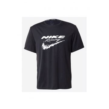 Tricou sportiv barbati  fitness - negru - marimea