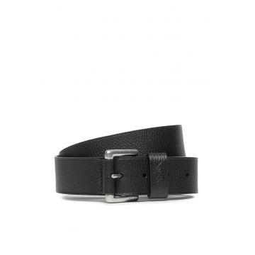 Curea barbati -  piele naturala - negru - 40