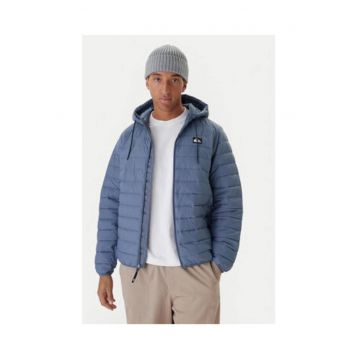 Geaca de tranzitie Barbati -  Albastru - 100% nailon reciclat