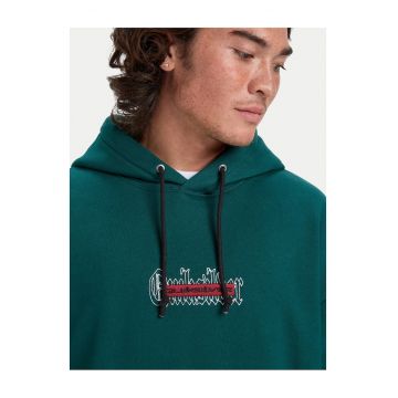 Hanorac barbati -  bumbac - fermoar - verde