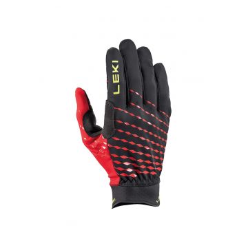 Manusi ski barbati  HS Ultra Trail Breeze - black-red-neon yellow