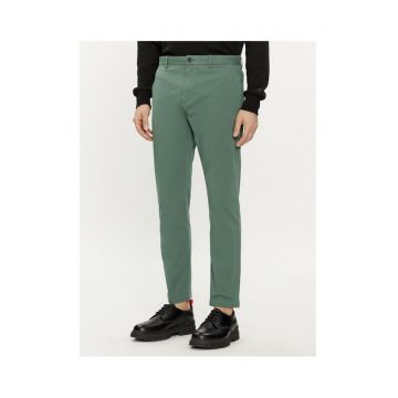 Pantaloni barbati  chino - verde