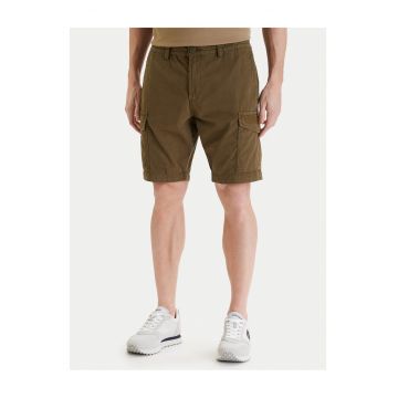 Pantaloni scurti Barbati -  Bumbac - 659875 - Kaki