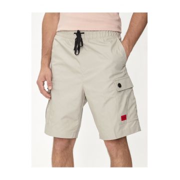 Pantaloni scurti barbati  culoare gri