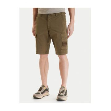 Pantaloni scurti Barbati -  Kaki - Bumbac/Elastan