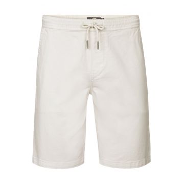 Pantaloni scurti barbati -  textil - alb -