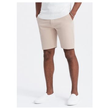 Pantaloni scurti chino  OM-SRCS-0128 - Pentru barbati - Bej