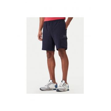 Pantaloni sport Barbati -  Bleumarin - Bumbac
