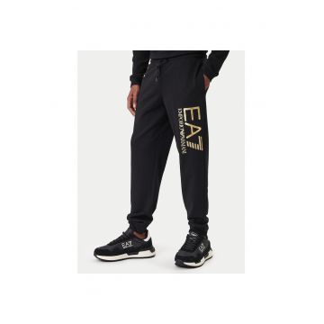 Pantaloni trening barbati -  bumbac - negru