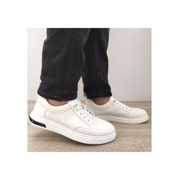 Pantofi Casual Barbati  W2805 Off White - Alb - Alb