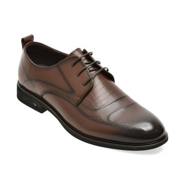 Pantofi eleganti BITE THE BULLET maro, 89625, din piele naturala
