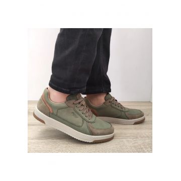 Pantofi Sport Barbati  17506-52 Verde Kaki - Verde - Verde