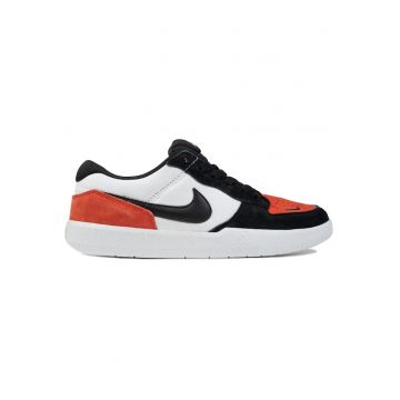 Pantofi sport barbati  SB Force 58 - alb - piele intoarsa si panza