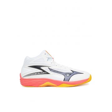 Pantofi sport barbati  Thunder Blade Z Mid - alb - piele ecologica - pentru alergare