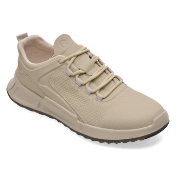 Pantofi sport EPICA albi, 27259, din piele naturala