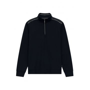 Pulover barbati -  bleumarin - 67% viscoza - 25% poliamida - 8% elastan