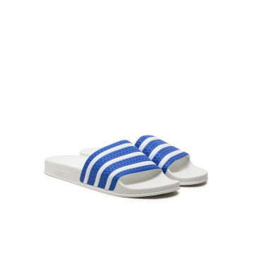 Slapi barbati -  Adilette - albastru/white - plastic