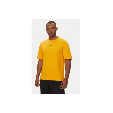 Tricou barbati  100214894 - Bumbac - Portocaliu - Portocaliu