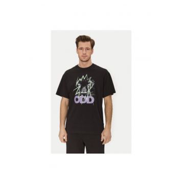 Tricou barbati  631669 - Bumbac - Negru - Negru