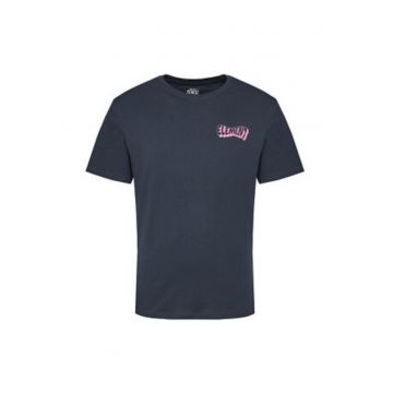 Tricou barbati -  bleumarin - 100% bumbac organic -