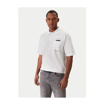 Tricou barbati -  bumbac - alb -