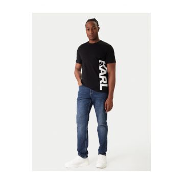 Tricou Barbati -  Bumbac organic - Negru -