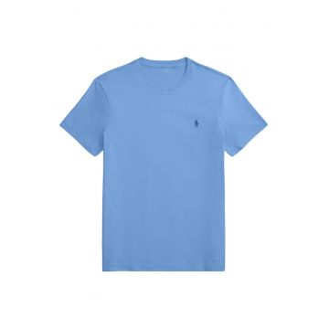 Tricou barbati -  din bumbac albastru