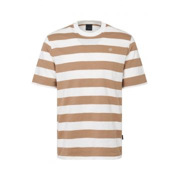 Tricou barbati -  dungi - bej - bumbac