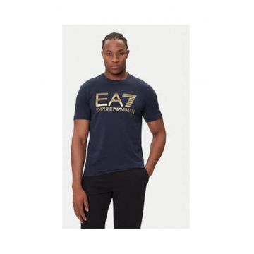 Tricou barbati - Emporio Armani  bleumarin - 100% bumbac -