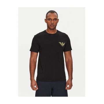 Tricou Barbati - Emporio Armani - Bumbac - Negru -