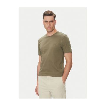 Tricou barbati  kaki - bumbac -