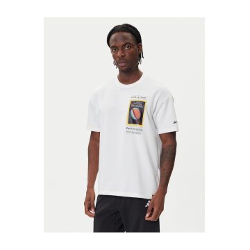 Tricou barbati  lejer alb - Alb