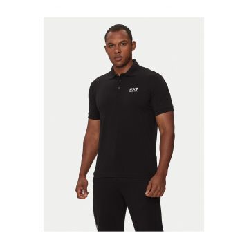 Tricou barbati -  negru - 95% bumbac - 5% elastan -