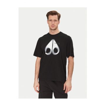Tricou barbati  negru - bumbac