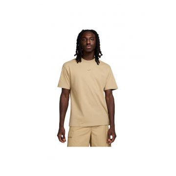 Tricou barbati  Sportswear Premium Essentials - croiala lejera - bumbac organic - bej