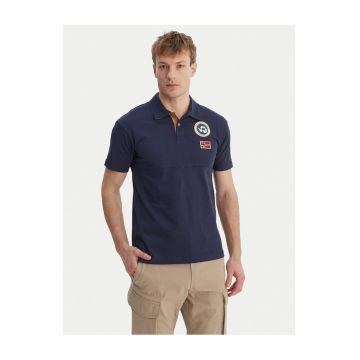 Tricou bleumarin din bumbac pentru barbati de la - Bleumarin