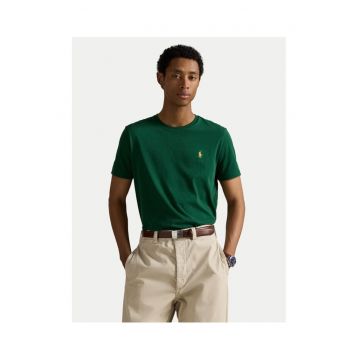 Tricou pentru barbati  verde - bumbac