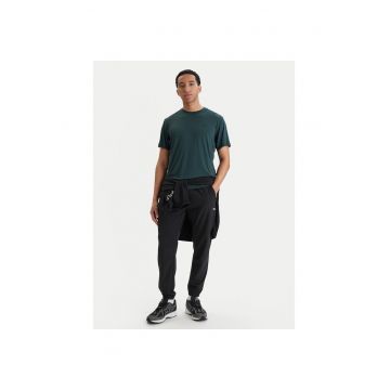 Tricou sport barbati -  verde - poliester reciclat