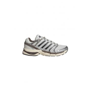 adidas  Pantofi sport cu insertii din plasa Adistar Control 5 - Alb/Maro/Argintiu
