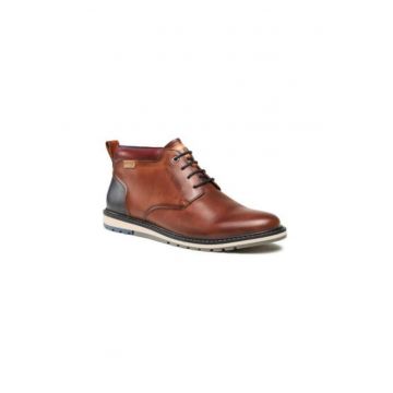 bărbați -  M8J-8181 - piele naturală - maro - Maro