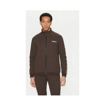 Bluza de trening cu benzi logo laterale