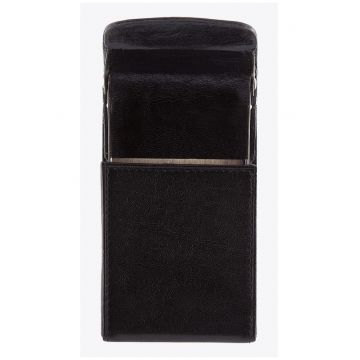 Etui pentru vizit carte  Arizona - piele naturala - luciu subtil - 10 -5x6 -5x1 -5cm